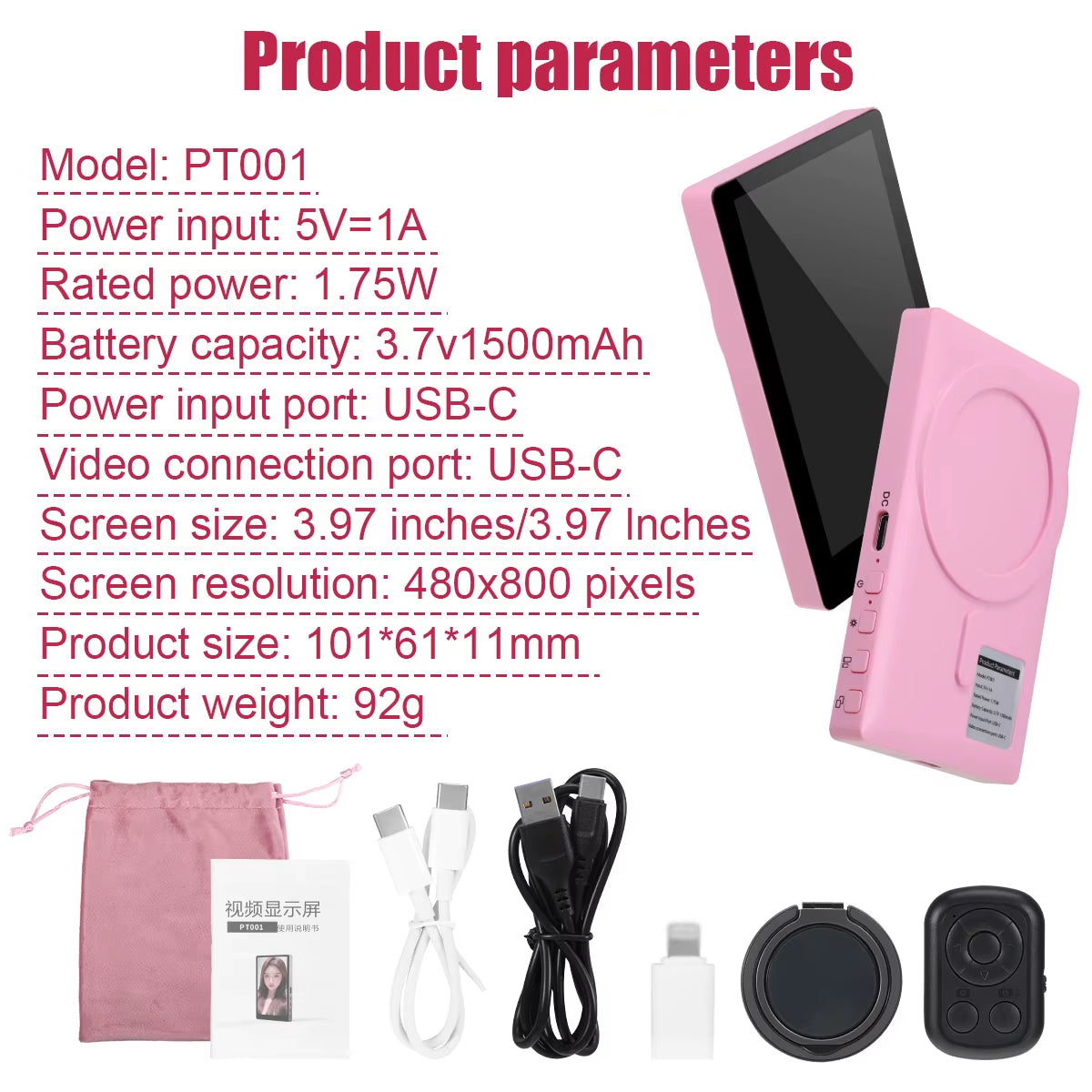 Elevate Your Selfie Game with the Wireless Magnetic Monitor Screen for Stunning Smartphone Vlogging and Live Streaming