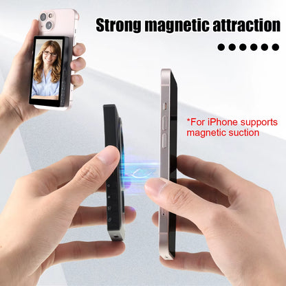 Elevate Your Selfie Game with the Wireless Magnetic Monitor Screen for Stunning Smartphone Vlogging and Live Streaming