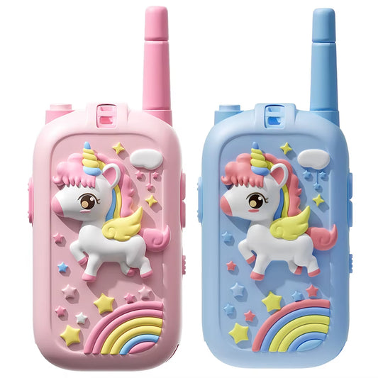 Exciting Rechargeable Video Walkie Talkies for Kids - 2 Pack for Fun Indoor and Outdoor Adventures, Perfect for Ages 3-12, Great for Camping and Birthday Gifts!